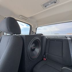 15” American Bass 2000w With Box And Amp