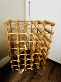 Brand New Wood Wine Rack