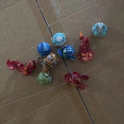Lot of Bakugan Toys
