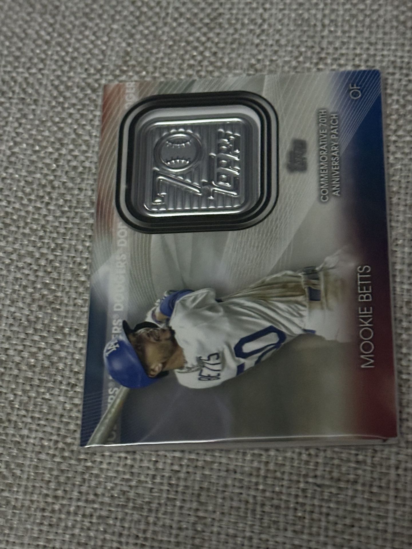 Mookie Betts Patch Card 