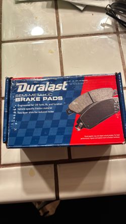 New Duralast Semi-Metallic Brake Pads MKD1612 - unopened pads, open box