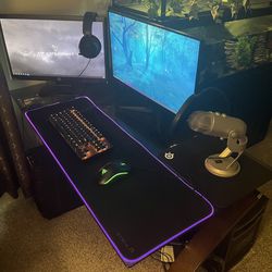 Custom Built Gaming/Streaming Full PC Setup(Specs and What’s Included in Desc.)