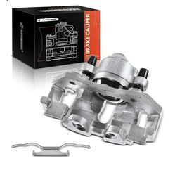 New A-Premium Disc Brake Caliper Assembly with Bracket Compatible with Select Ford, Mazda and Mercury Models - Escape/Tribute/Mariner 2009-2010, 2.5L/