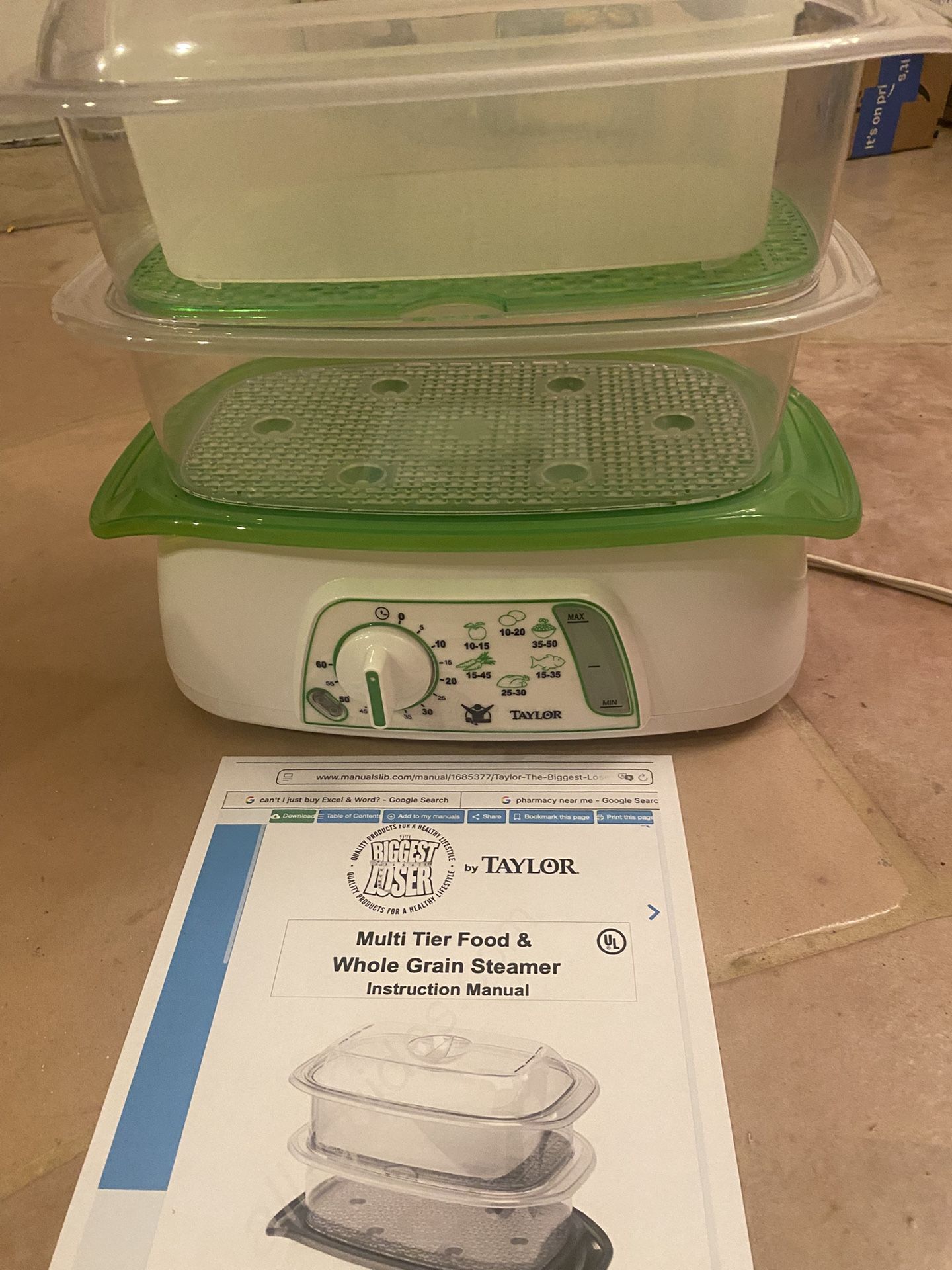 Multi Tier Food Steamer $20!