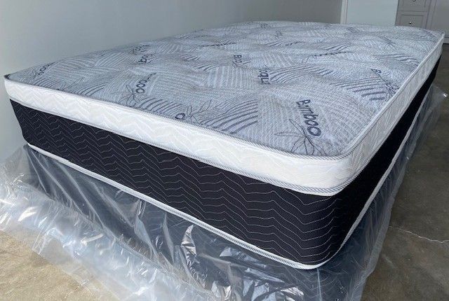 Full Euro Bamboo Pillow Top!