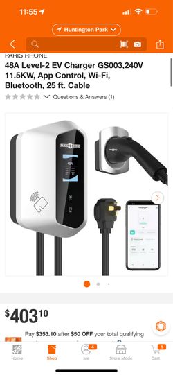 48A Level-2 EV Charger