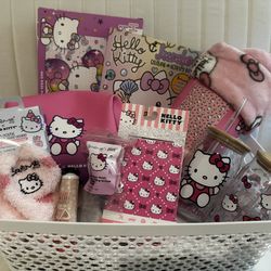 Hello kitty Gift Basket 