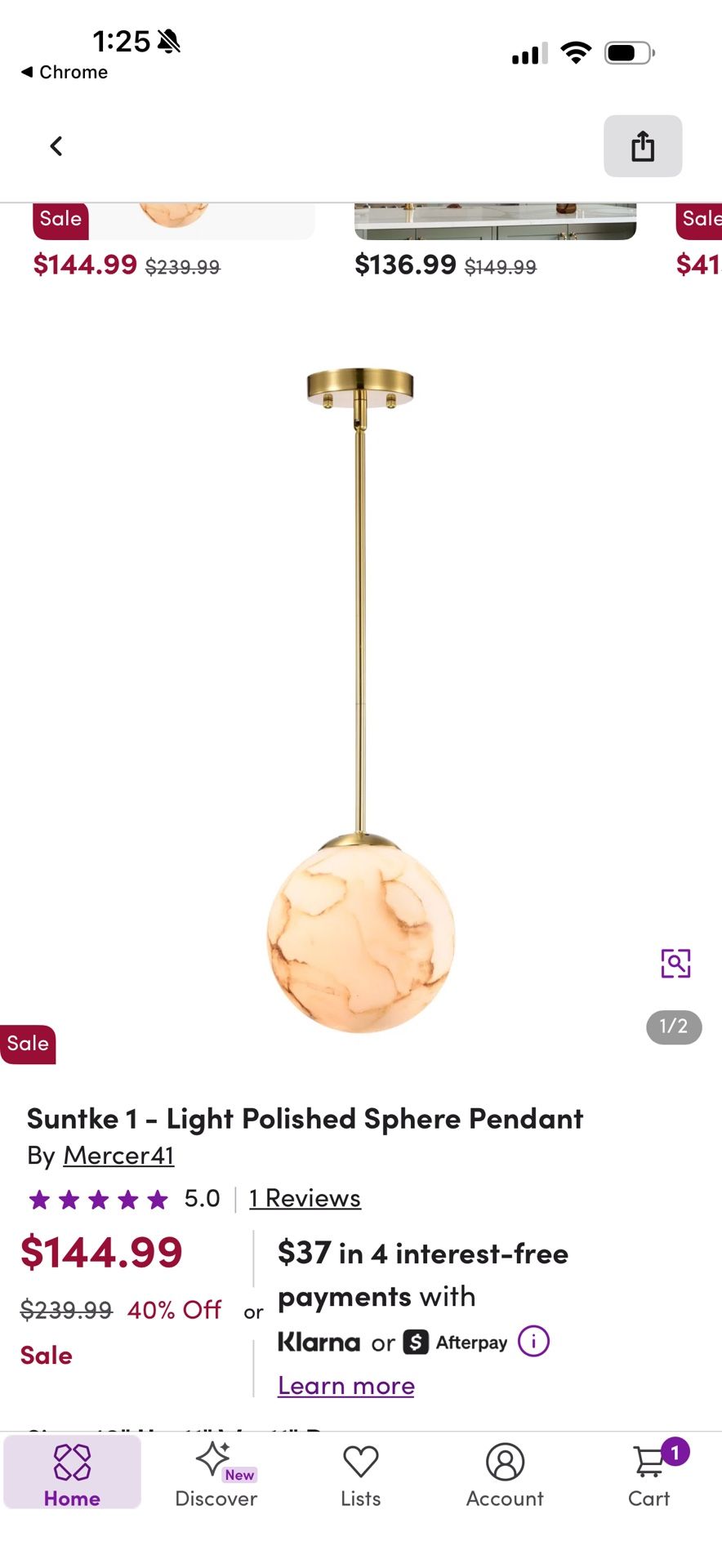 Globe Pendant