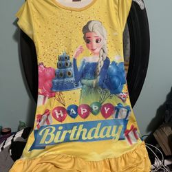 Nice Dress For Birthday Girl, Size 6-8T, 