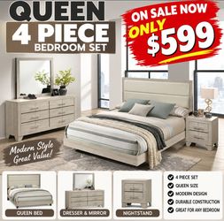 Queen 4-Piece Bedroom Set