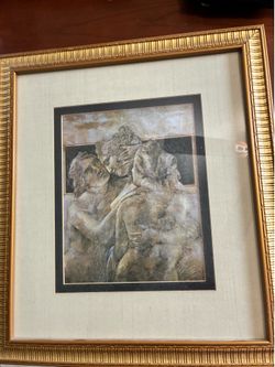 Mystical picture with frame