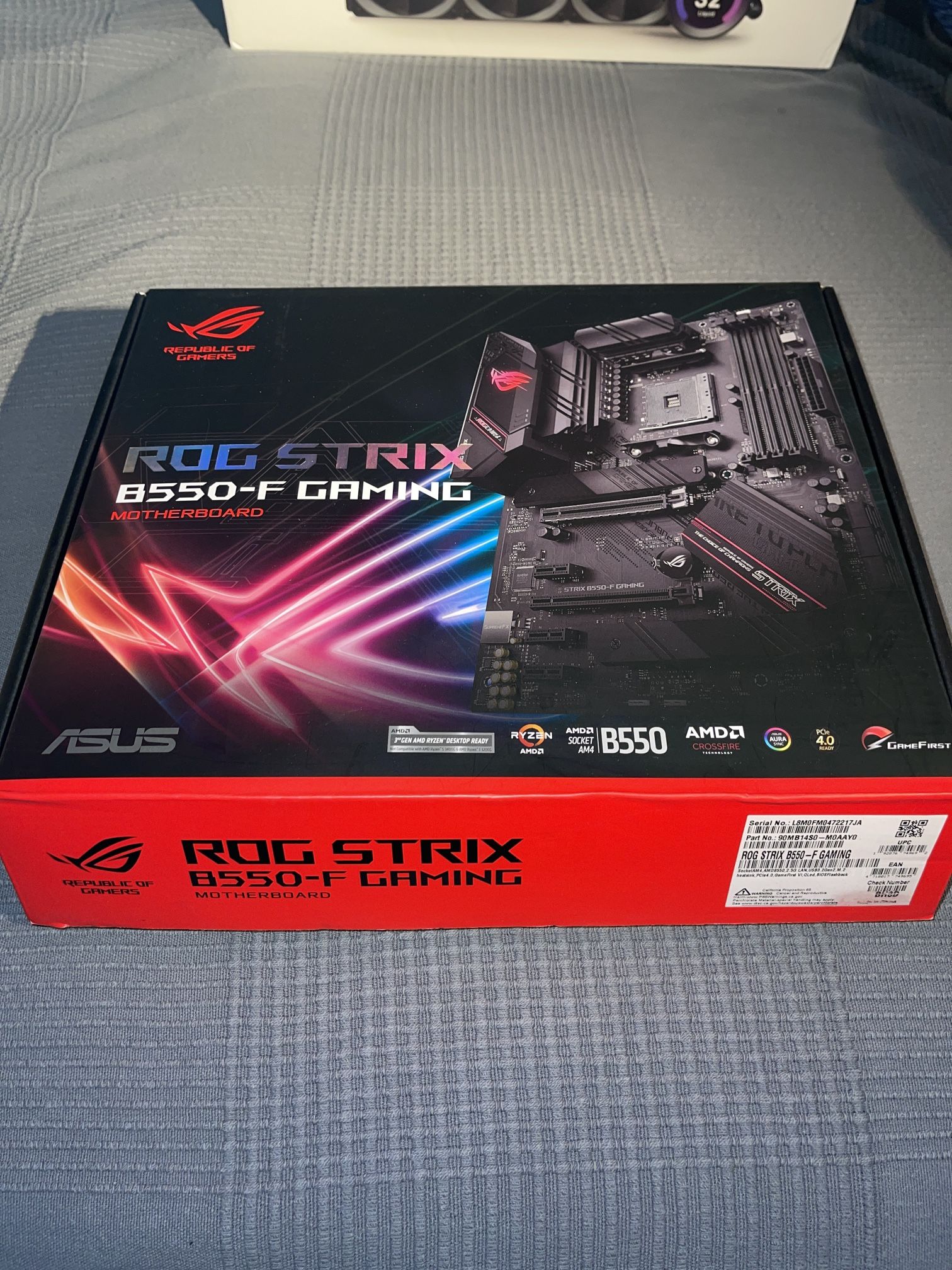 Asus ROG STRIX B550-F GAMING ATX AM4 Motherboard