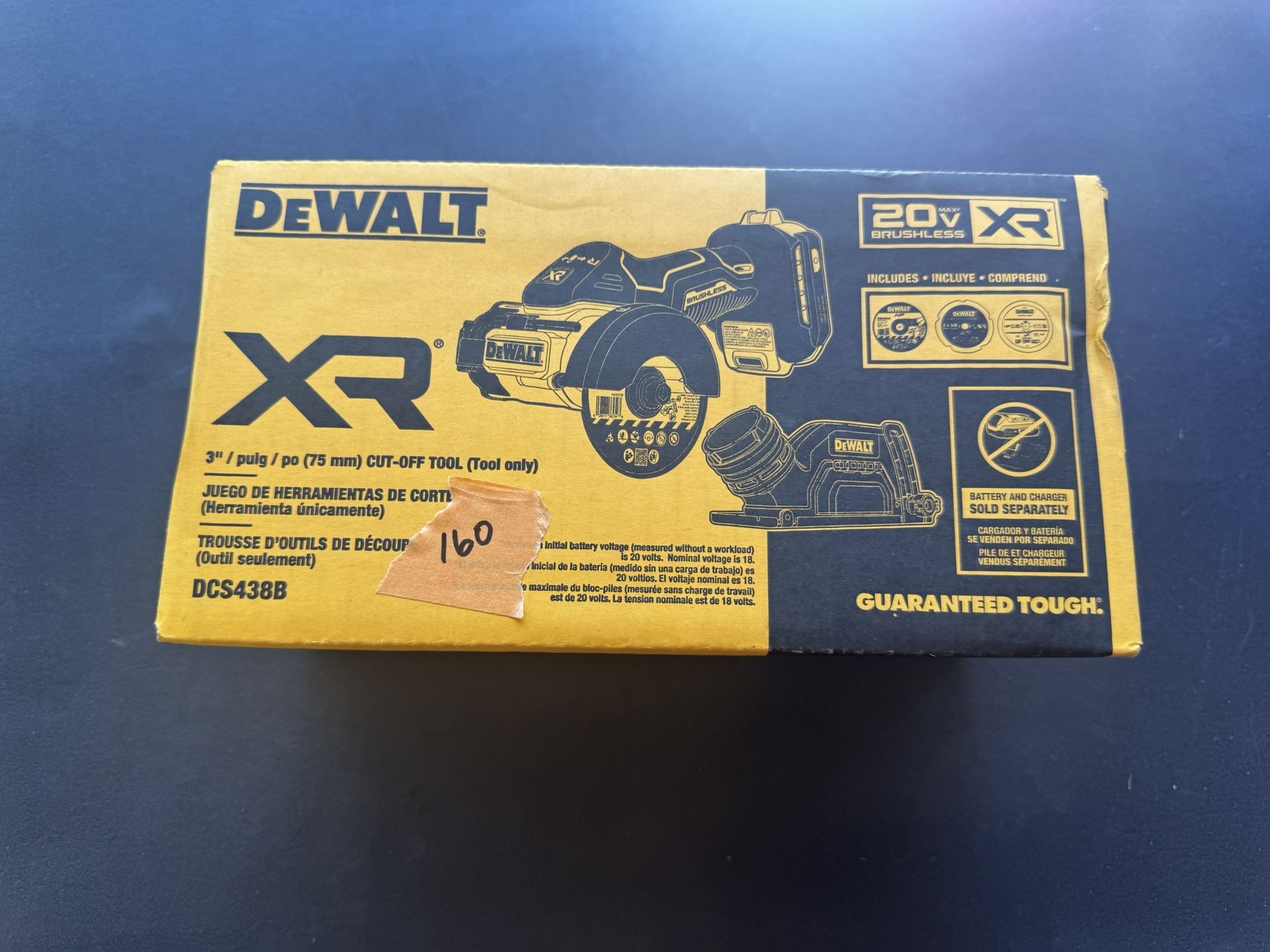 Dewalt Xr Cutoff TOOL ONLY