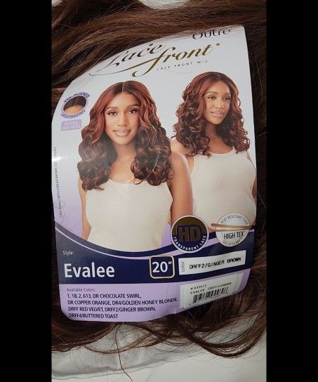 *New* Outre HD Lace Front Wig + Accessories
