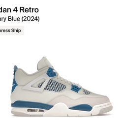 Jordan 4 Retro Military Blue ALL SIZES