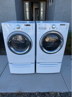 Washer and dryer