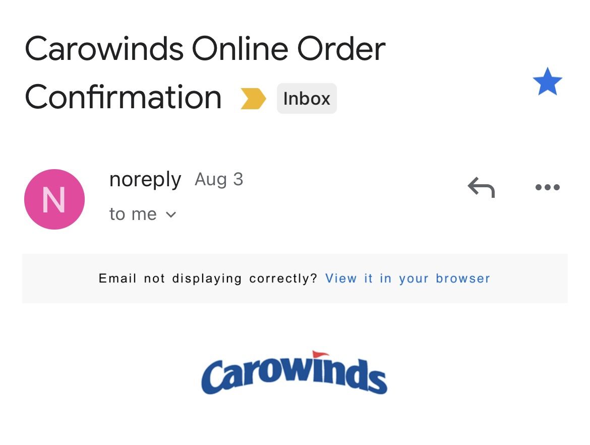 Carowinds tickets