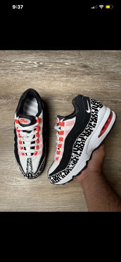 NIKE AIR MAX 95 PRINT "Just Do It" Sz 6.5Y