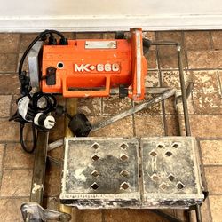 MK Diamond MK-660 3/4HP 7” Wet Cutting Tile Saw $300