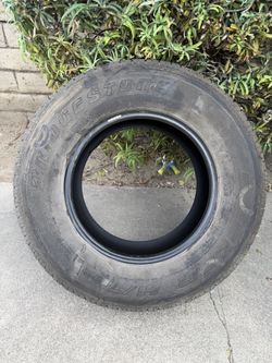 Unused spare tire