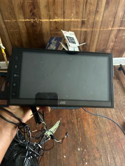 Jvc shallow car tv hdmi Bluetooth CarPlay