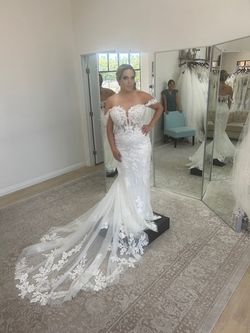 Kitty Chen Wedding Dress For Sale Size 10