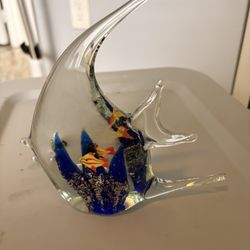 Glass Fish Figurine