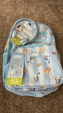 Bluey 4-Piece Backpack Set Kids