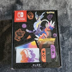 Limited Edition OLED Switch Pokemon Scarlet and Violet