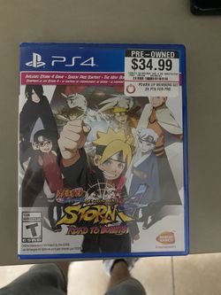 Ultimate Ninja Storm 4: Road To Boruto