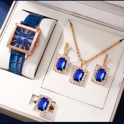Blue Style Jewelry Bundle For Women 
