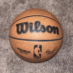 Wilson NBA Game Ball
