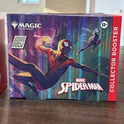 Magic The Gathering Marvel’s Spider-Man Collector Booster Omega Sealed