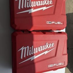 Milwaukee M18 2 Tool Combo Empty Boxes