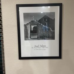 Set of 2 Ansel Adams Framed Pictures 