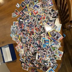Lot Of Football, Baseball, And Basketball Cards. 