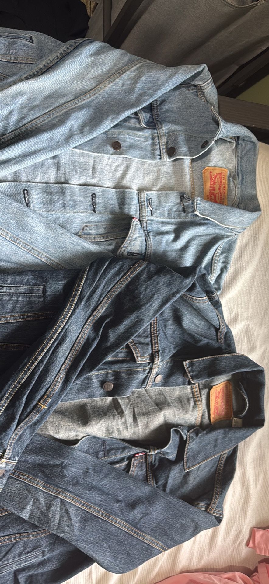 2 Levi’s Jean Jacket Size M