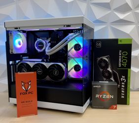 🦊 FOX 18 🦊 FINANCE AVAILABLE + 1 YEAR WARRANT 🦊 FOX CUSTOM GAMING | PROFESSIONAL PC | DESKTOP | RIG | AMD RYZEN 7-5800X | RTX 4070 | 64 GB DDR4 RAM