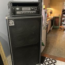 Ampeg B4R 1000w. and 8-10 Cabinet 