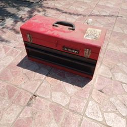 Red Toolbox And Tool Set