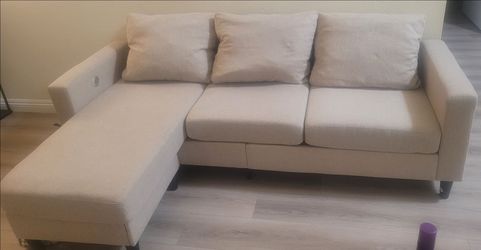 Convertible sectional sofa