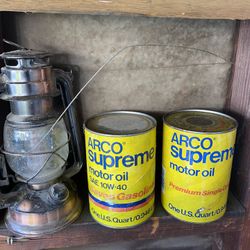 Vintage Oil Can 2 Quarts