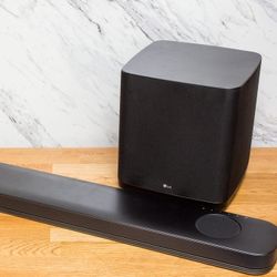 LG SJ9 Soundbar and Subwoofer Combo