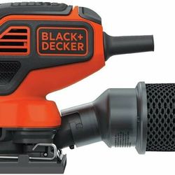 BLACK+DECKER 2.0 Amp Electric 1/4 Sheet Orbit Sander (BDEQS300)