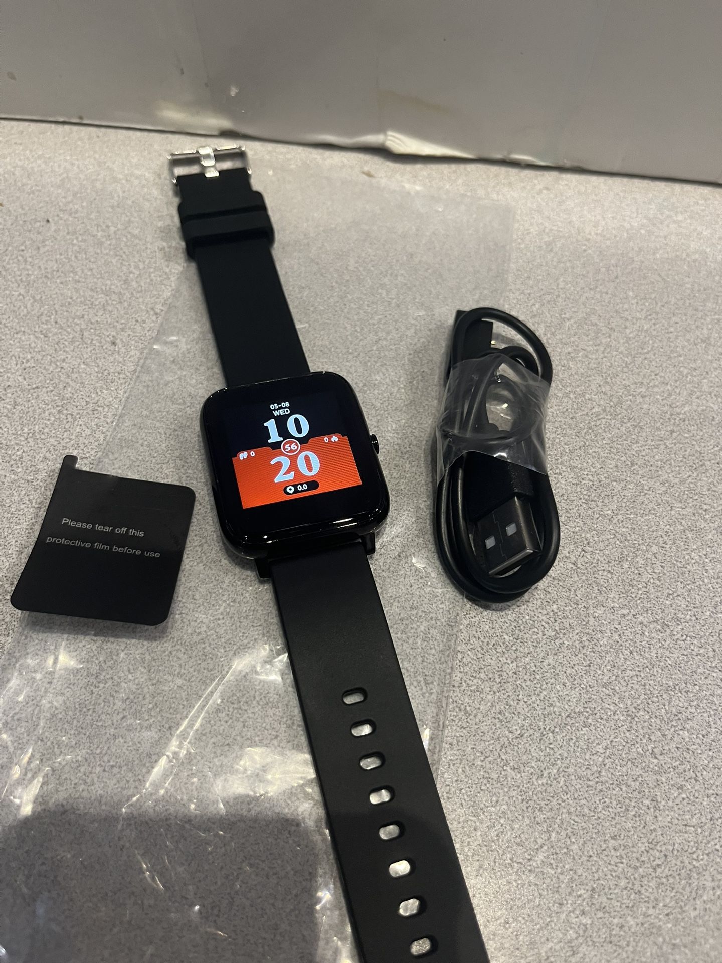 HeroBandIII P22 Smartwatch fitness and health, tracking Waterproof-Black Like new