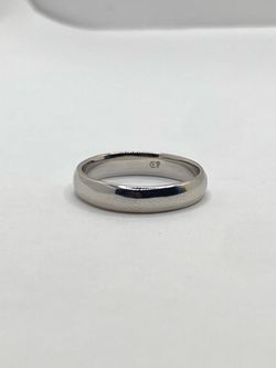Men’s Genuine Silver Wedding band