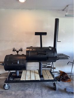 50-Gallon smoker