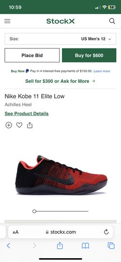  Nike Kobe 11 Elite Low