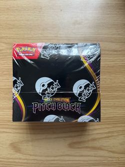 Pokemon pitch black booster box