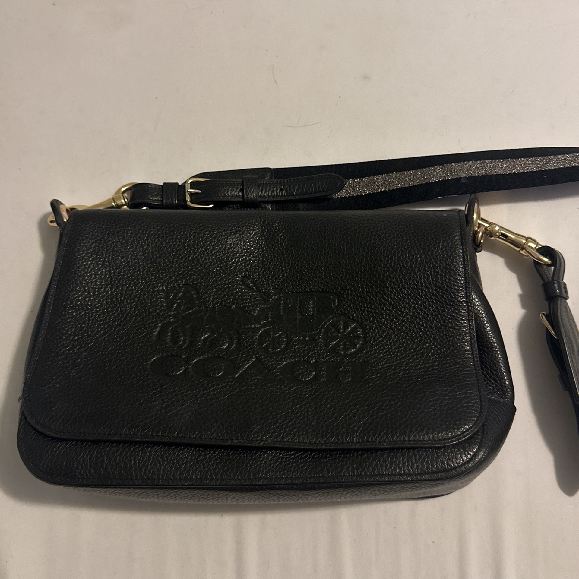 COACH F72703 Leather Jes Messenger Crossbody